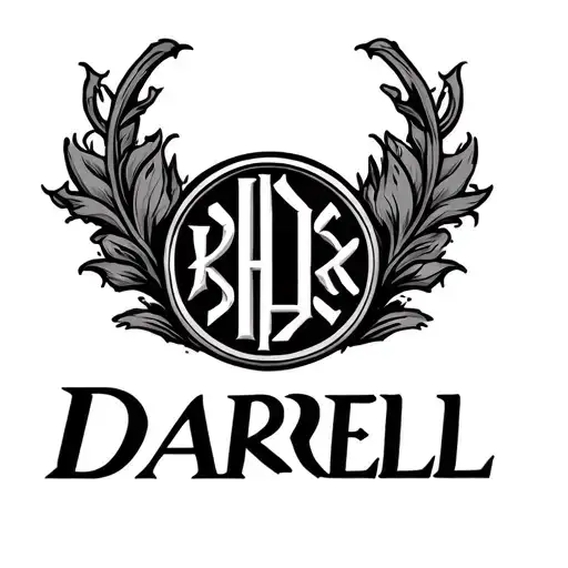 Darrell As A Monogram