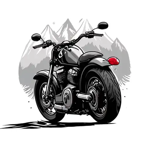 Mountain Fir Motorcycle