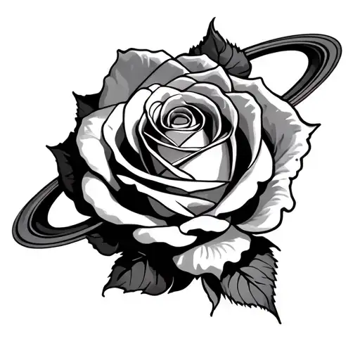 Rose And Saturn