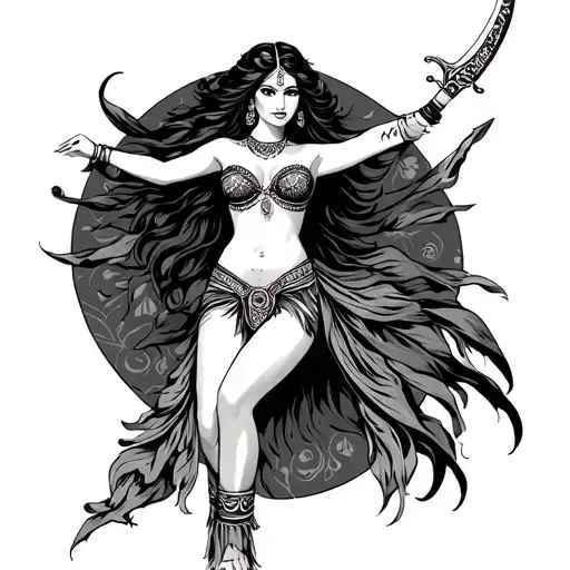 Belly Dancer Scimitar