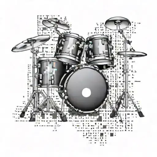 Percussion Instruments In Pixels