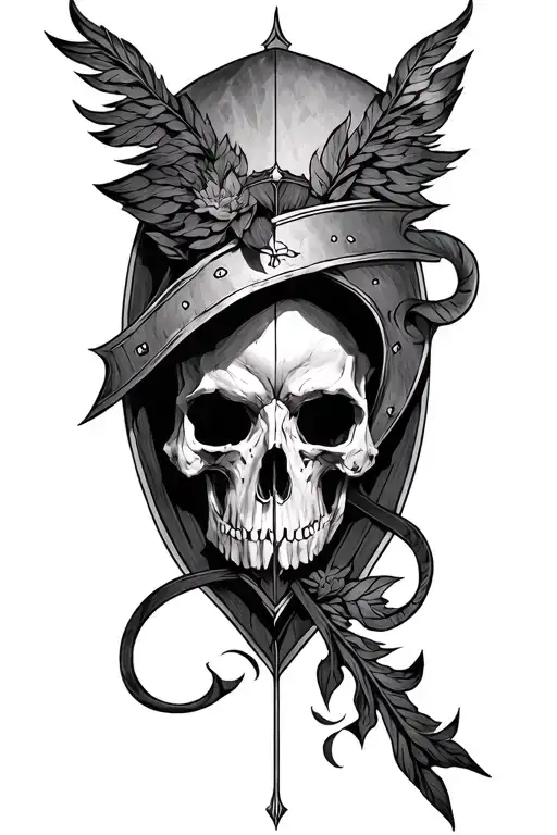 Dark Medieval Half Sleeve