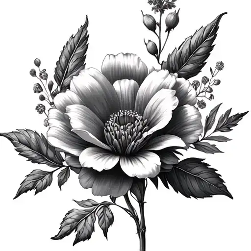 July And September Birth Flower