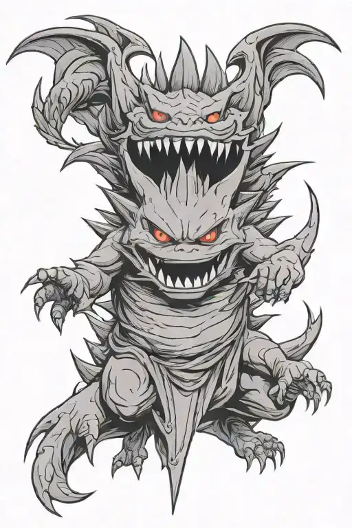 Gengar And Sukuna Domain Expansion From Jujutsu