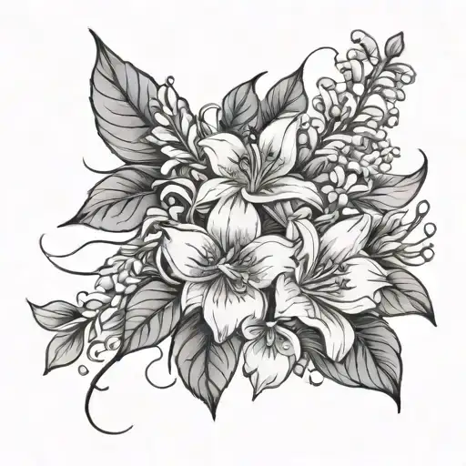 Mothers Heatbeat With Lilacs