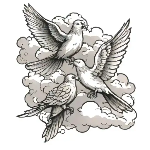 Clouds Doves