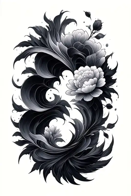 Suminagashi Symmetrical Shape