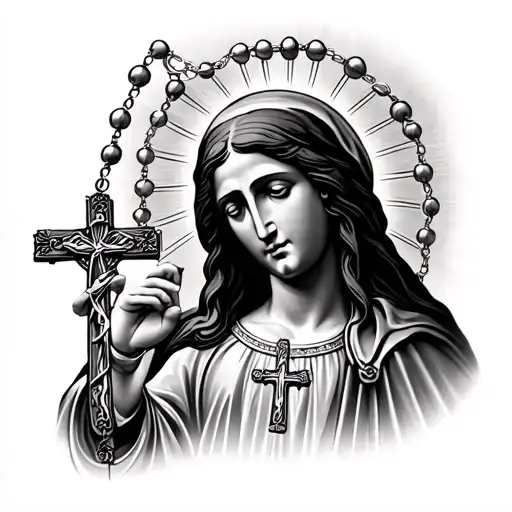 Virgin Mary Jesus Full Rosary