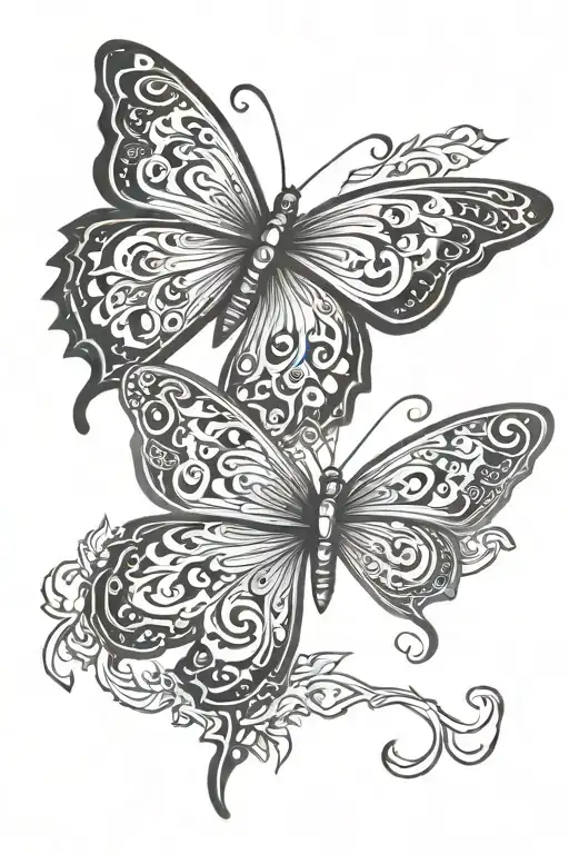 God Symbol Butterfly
