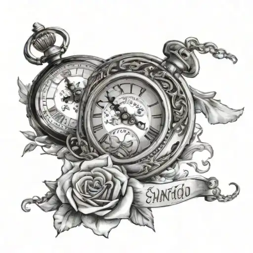 Name Santiago And A Pocket Watch