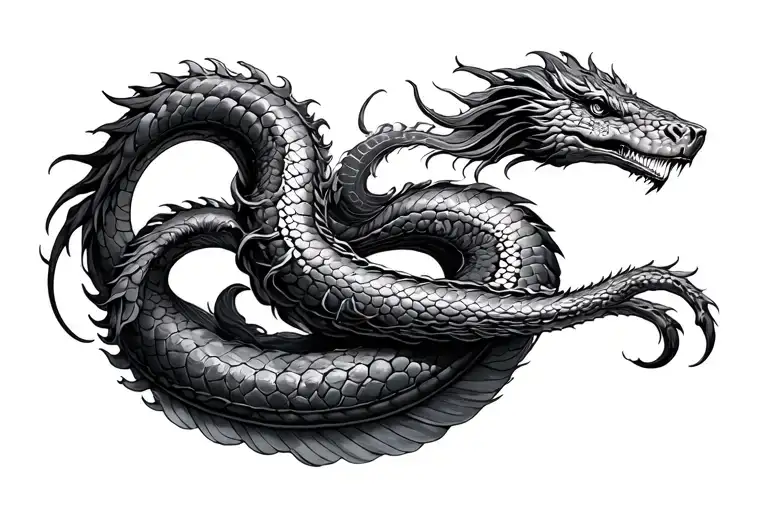 Sea Serpent Wrapped