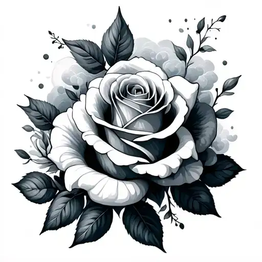 Roses And Clouds