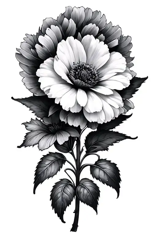 Ray With May Birth Flowers