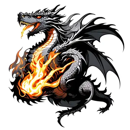 Dragon Breathing Fire