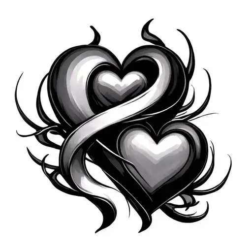 K Intertwined Hearts