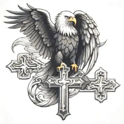 Eagle And Cross