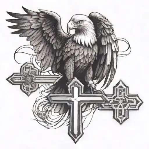 Eagle And Cross
