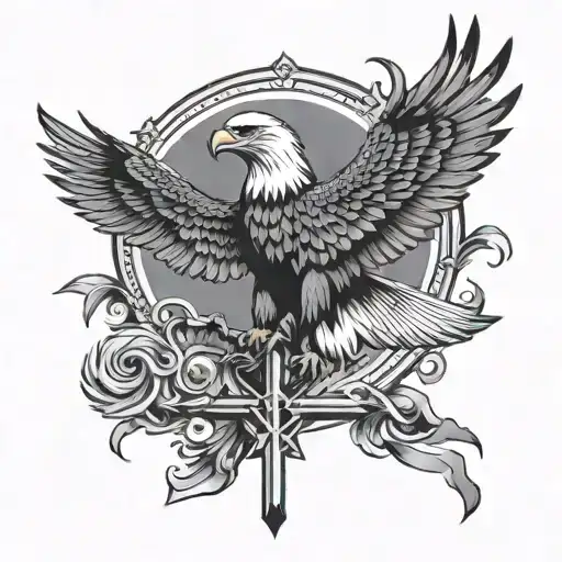 Eagle And Cross