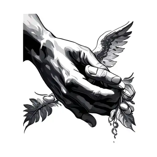Creation Of Adam Hands