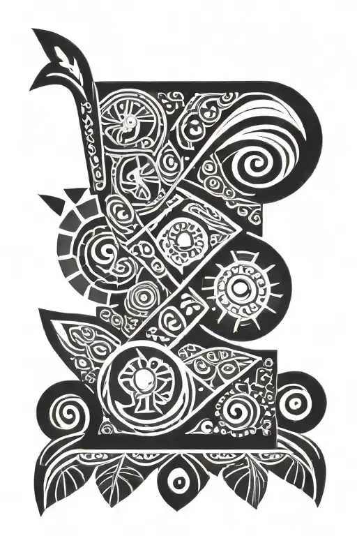 Tongan Tapa Cloth Design