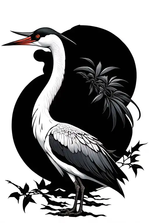 Japanese Crane Bird
