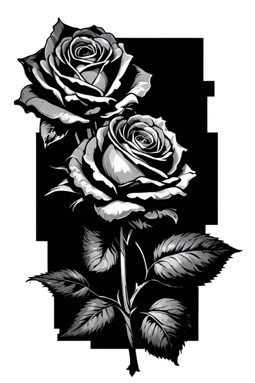 Mcmlx-mmxxv With A Rose Intertwined