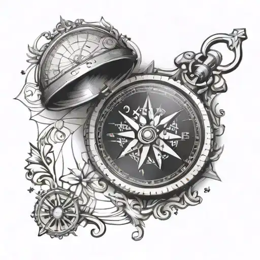 Compass And 1327 Number