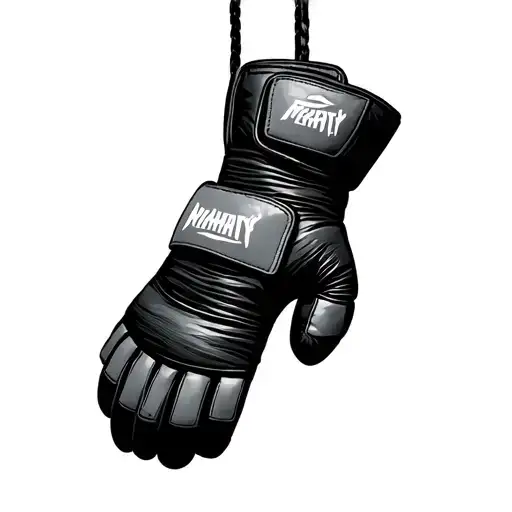 Mma Gloves Hanging