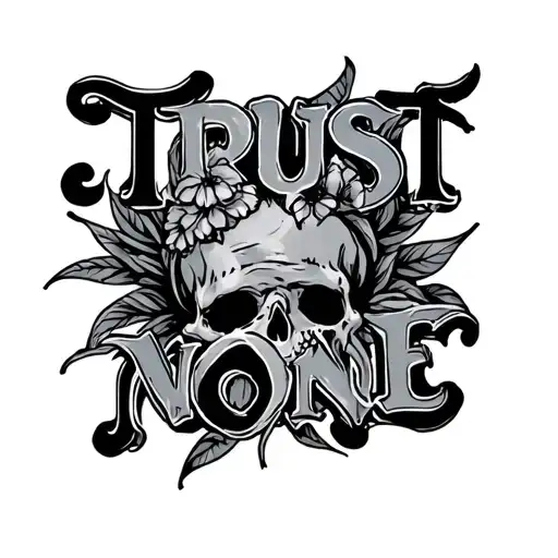 Trust No One Piece