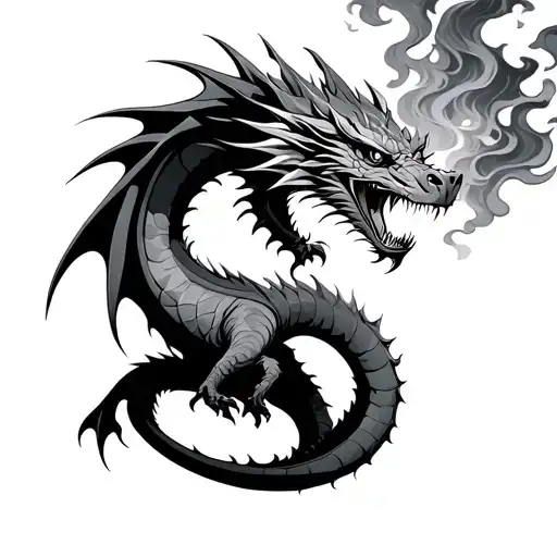 Dragon Breathing Fire