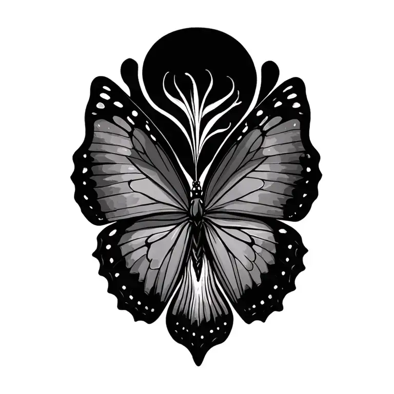 Butterfly Flying Towards