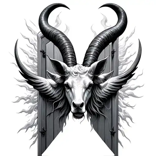 Ran Horns Busting Through The Gates Of Heaven Gates