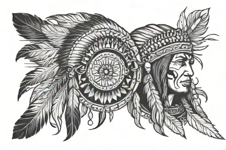 Native American Traditional Style