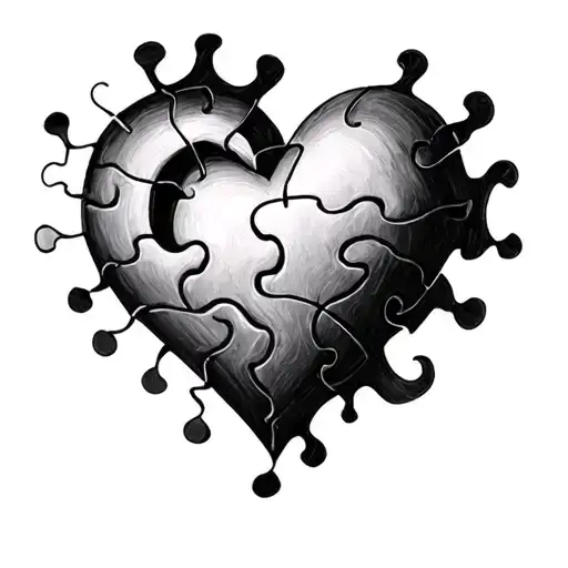 Heart Puzzle Piece