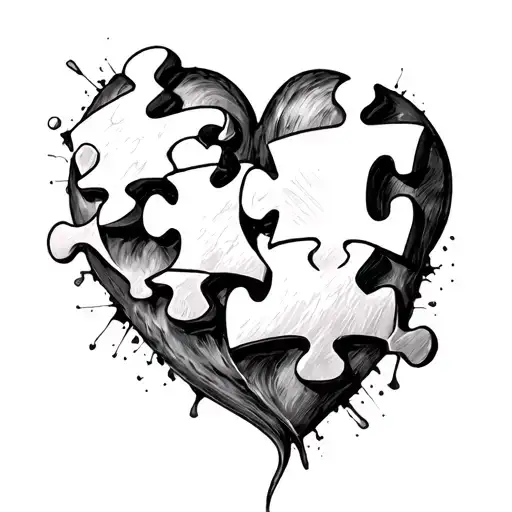 Heart Puzzle Piece