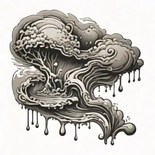 Puddle Of Water Side Profile