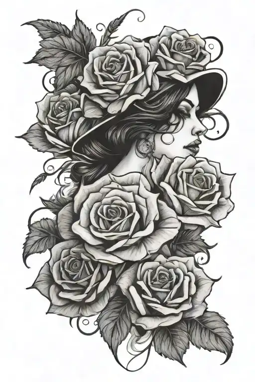 Guerra With Roses And Smoke