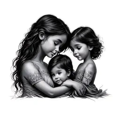 Mother And Children Matching