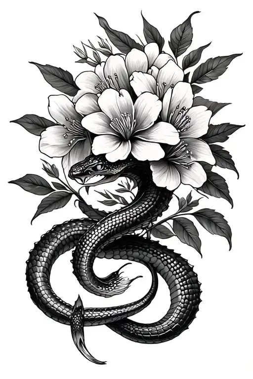 Viper & Flowers