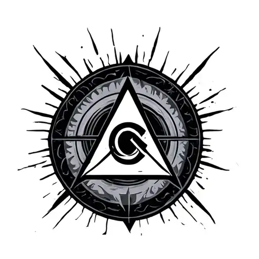 Illuminati Symbol Formed