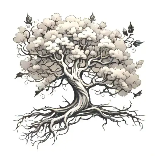 Feminine Tree Growing