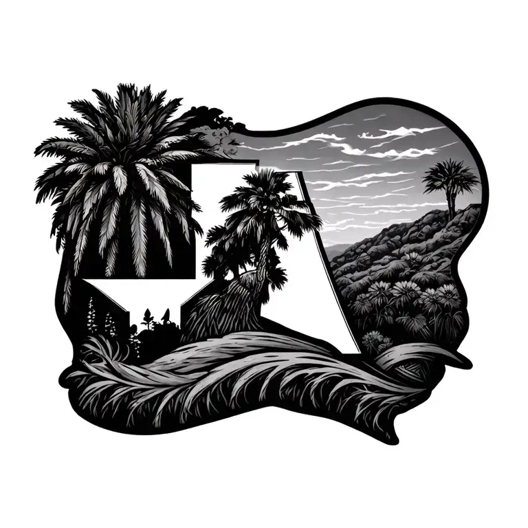 Texas And California