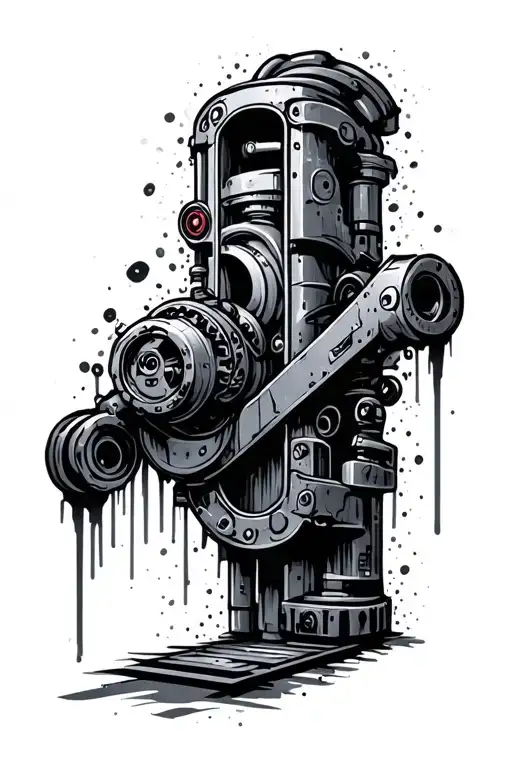 Underground Mechanical Graffiti