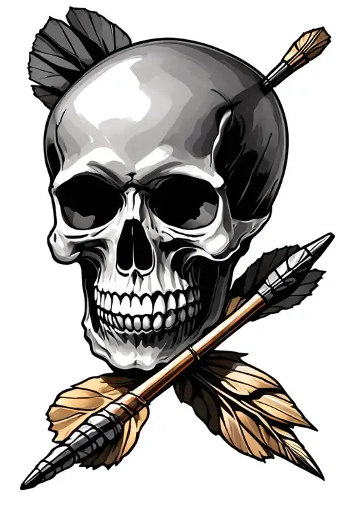 Skull And Darts