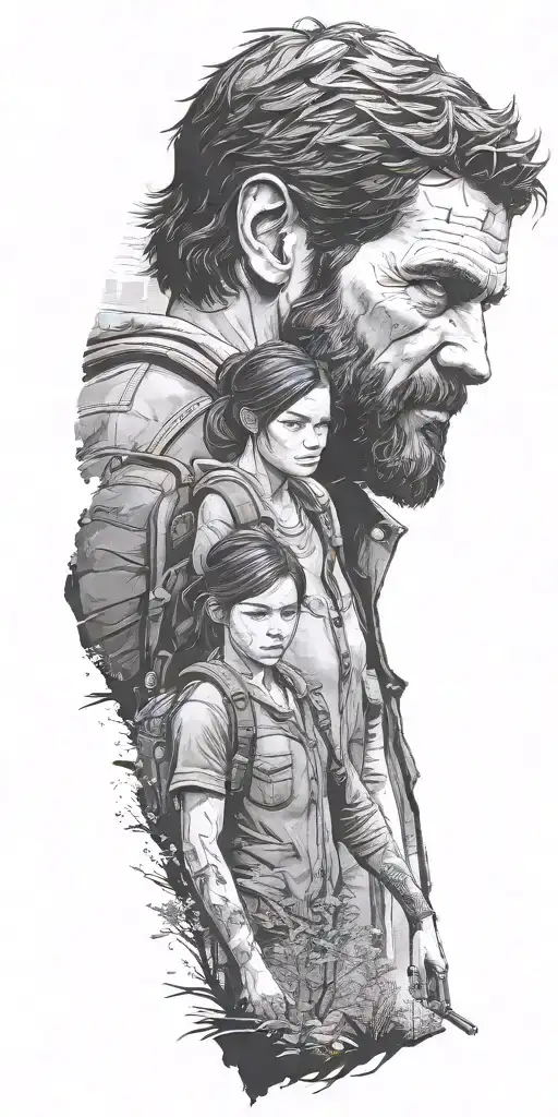 The Last Of Us Ellie And Joel