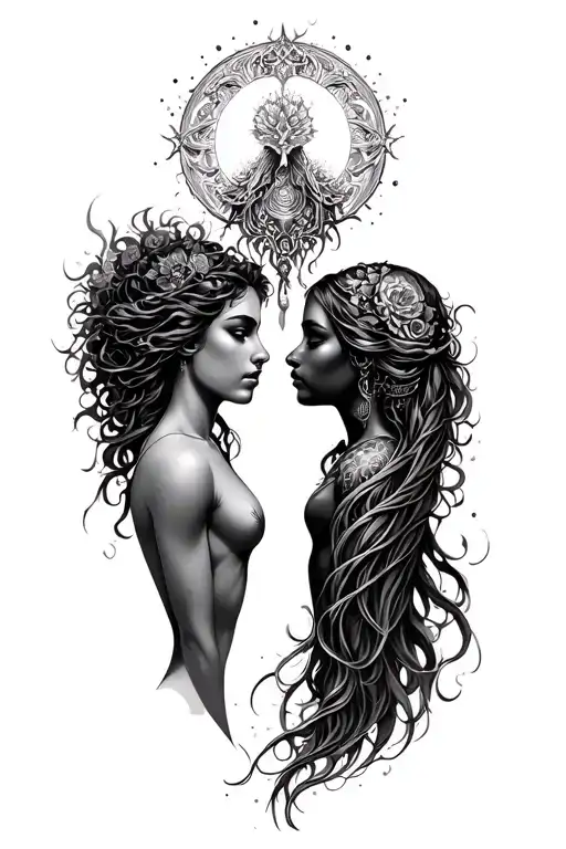 Gemini Aquarius Soul Mates Design