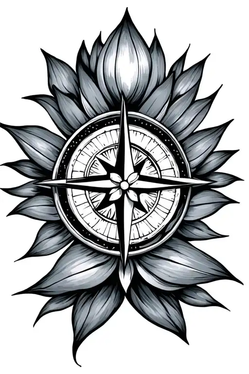 Lotus Compass Design