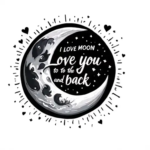 I Love You To The Moon And Back
