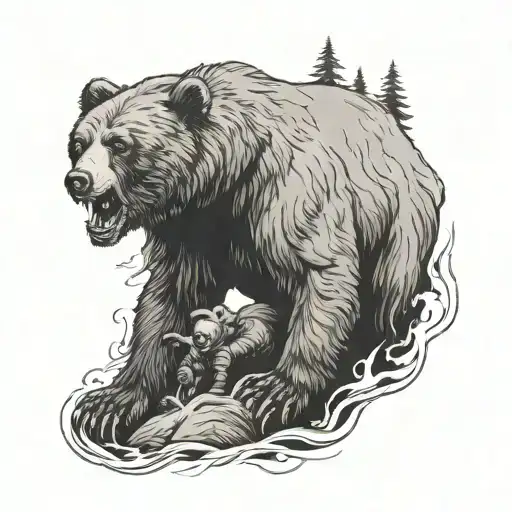 Bear Killing A Person