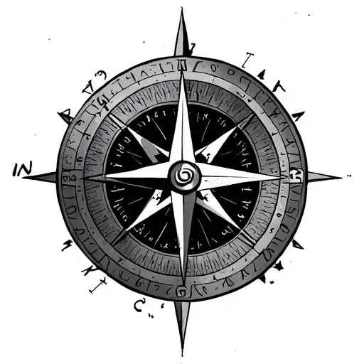 North South Compass